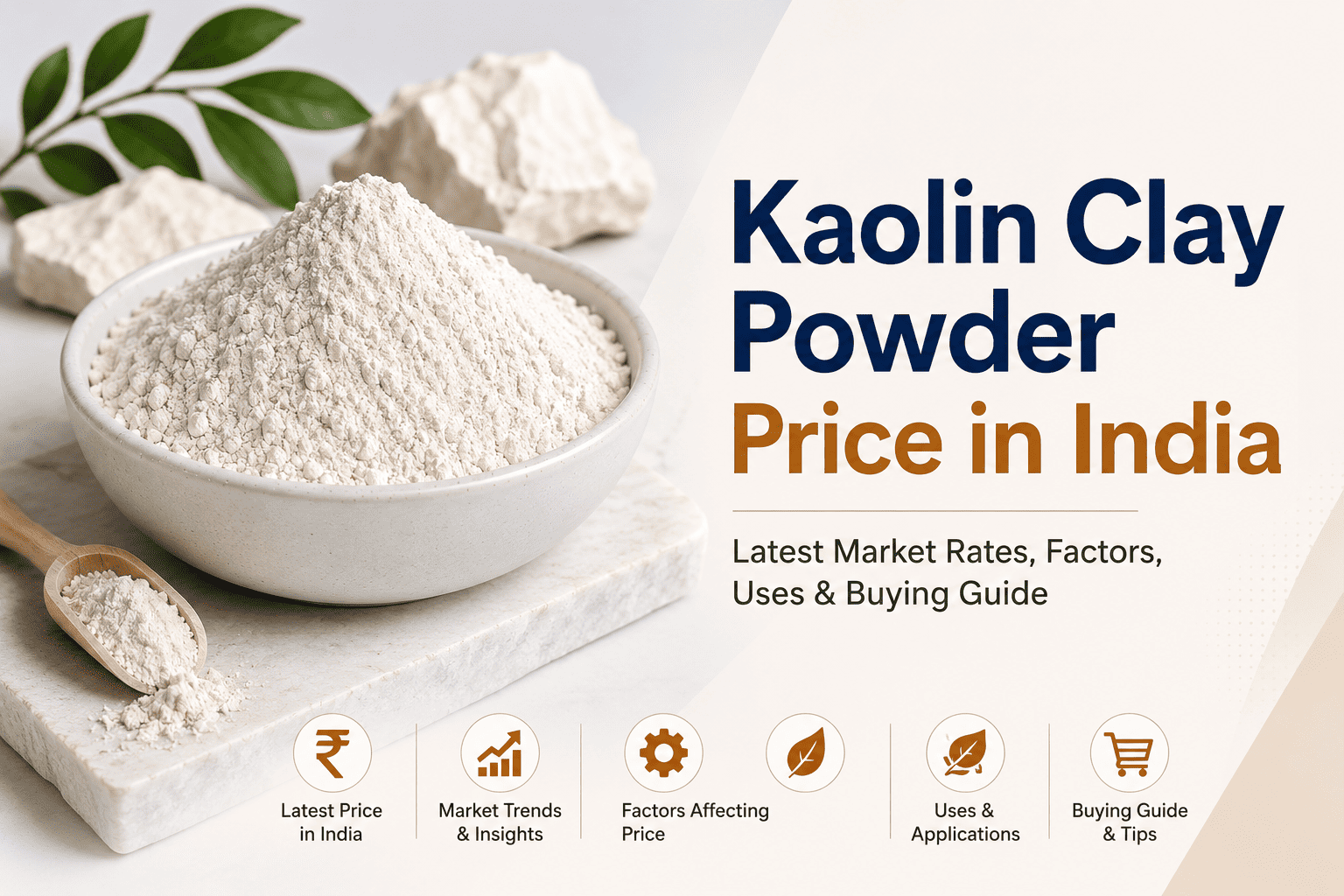 kaolin clay powder price in India