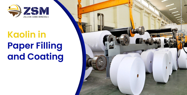 kaolin in paper filling and coating
